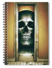 Inner Door Spiral Notebook Blank Notebook Lined Journal 8 X 6 Notebook