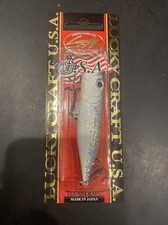 Lucky Craft Discontinued G Splash 80 3” 1/2oz MS Gun Metal Shad