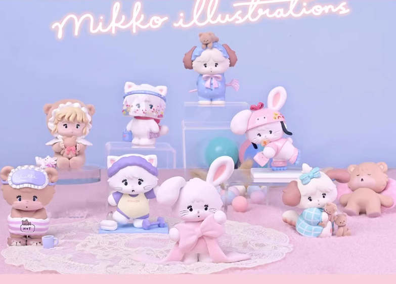 Mikko Healing Life Handbook Series Blind Box Confirmed Figures Toy