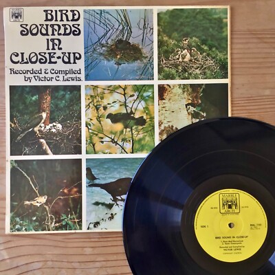 Bird Sounds In Close Up ~ Victor C Lewis ( Marble Arch MAL 1102) 1969 UK Vinyl