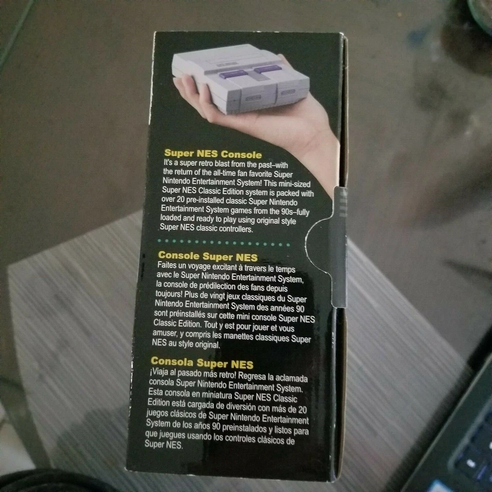 🔥Super Nintendo Entertainment System Classic Edition Game Console 🎮🕹 - Image 3 of 4