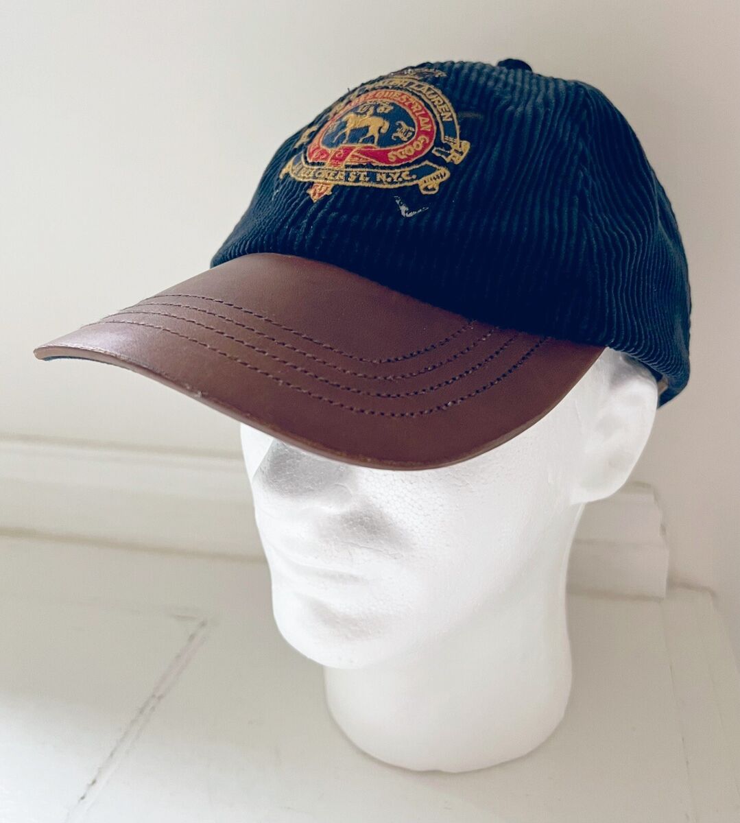 NWOT~Vintage POLO Ralph Lauren Men Hat Cap Equestrian NWOT~Vintage POLO Ralph Lauren Men Hat Cap Equestrian