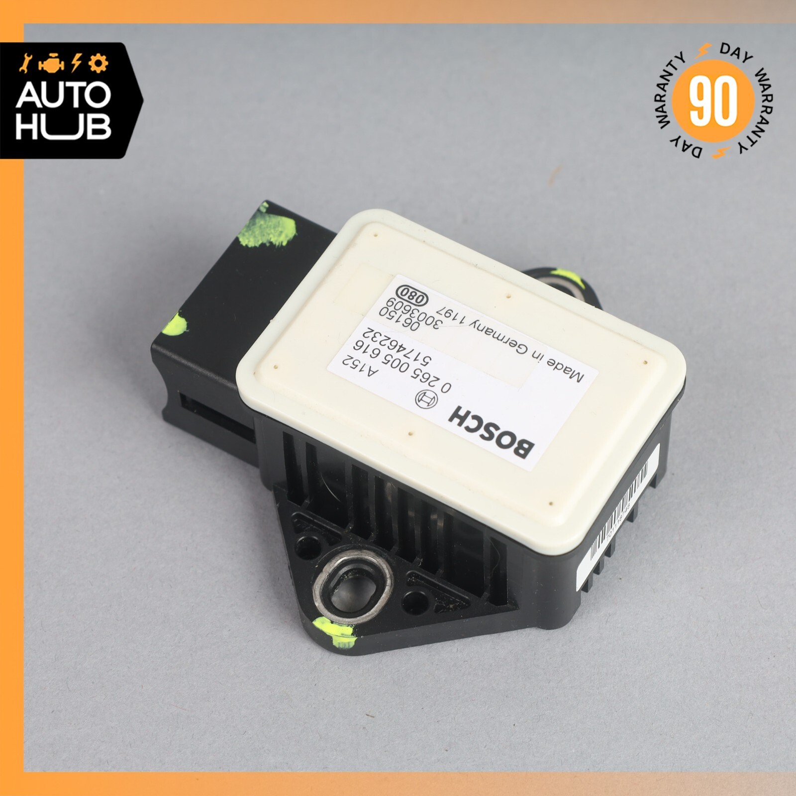 03-19 Maserati Quattroporte GranTurismo Gran Cabrio Yaw Turn Rate Sensor OEM