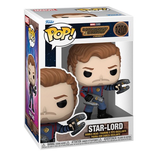 Guardiani Della Galassia Vol. 3 Funko Pop! Vinile Figura Star-lord 9 Cm - Imagen 2 de 3