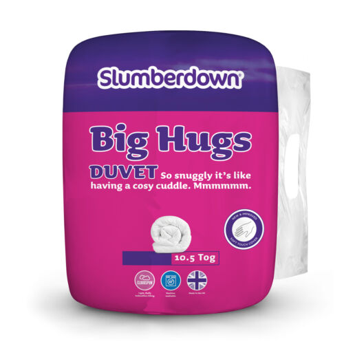 Slumberdown Big Hugs 10.5 Tog All Year Round Hollowfibre Duvet - Picture 1 of 9