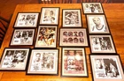(13) San Antonio Spurs Signed Player Pics - Vintage