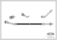 Flexible de frein Nissan TERRANO