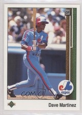 1989 Upper Deck Dave Martinez #444 te2