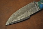 Custom Handmade Damascus knife With Awesome Resin Handle With Sheath 106 — photo 6