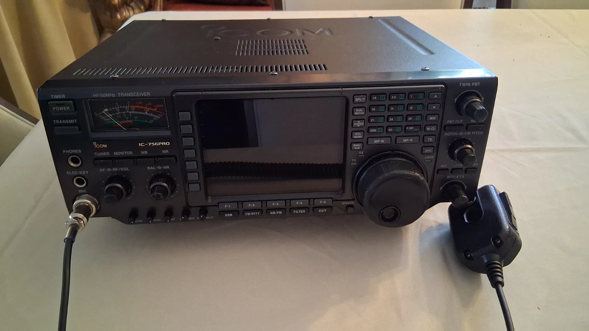 Icom IC-756PRO HF Amateur Radio Transceiver | eBay
