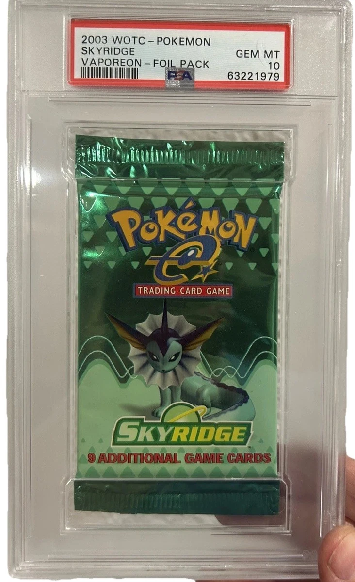 Pokémon TCG Skyridge Sealed Collectible Card Game Packs for sale