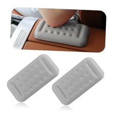 2PCS Car Arm Rest Elbow Pads - Comfortable Car Cushion with Memory Gray