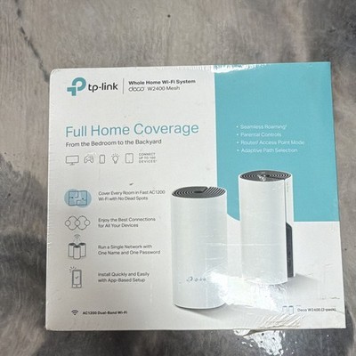 TP-LINK Deco W2400 AC1200 Dual-Band Mesh WiFi Router MU-MIMO 2x LAN