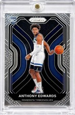 Anthony Edwards [Blue Wave Prizm] #258 Prices | 2020 Panini Prizm