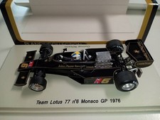 Lotus 77 Monaco GP 1976 Gunnar Nilsson [Spark 1/43 F1 Minicar] Spark Team