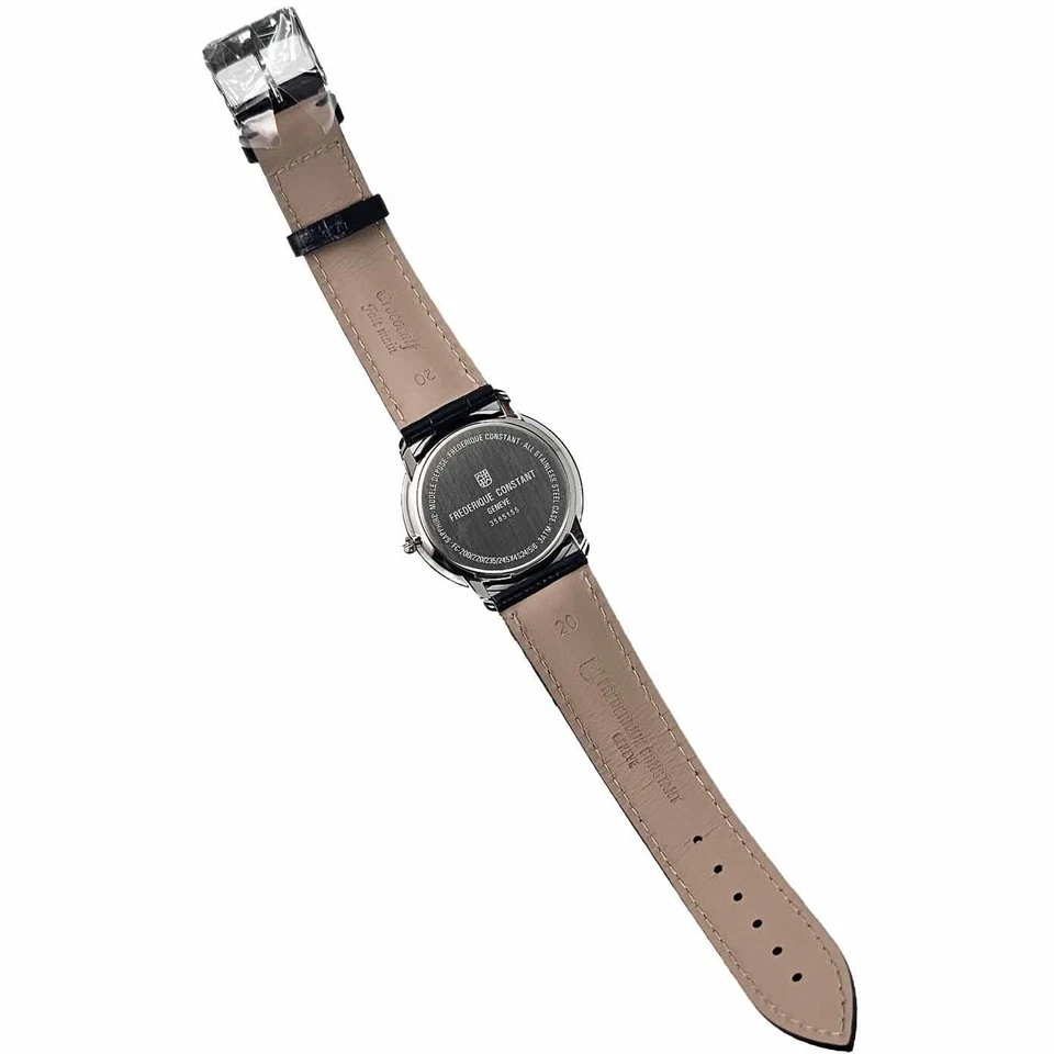 Frédérique Constant Slimline Blue Men's Watch  Quartz FC-245N4S6 New - Image 3 of 4