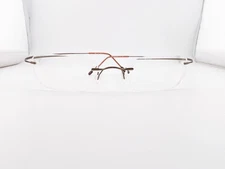 Marchon Airlock*2 Eyeglasses, Frames Only, 720 12 Brown, ..-..-150, Metal