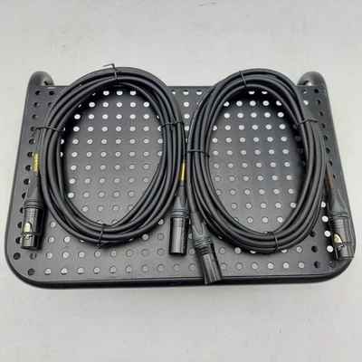 LOT OF 2 Mogami Gold XLR Microphone Studio Cable 15FT NEGLEX 2534 Made In Japan