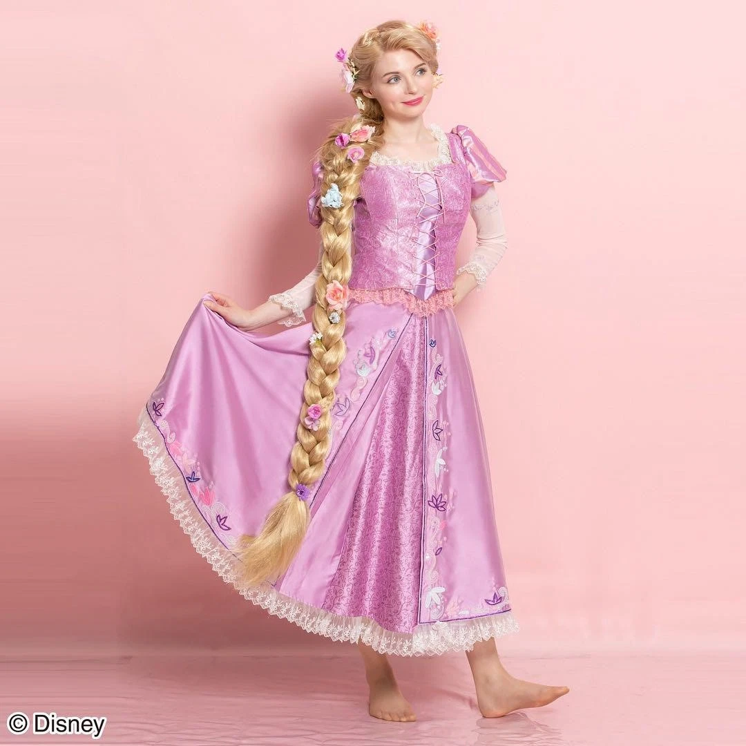 UNDERCOVER Disney Raperonzolo Parco Aggrovigliato Saluto Cosplay Vestito Segreto Miele Donna Giappone