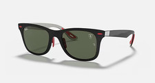 Ray Ban Scuderia Ferrari Collection RB8395M F05471 Matt Black Green G-15 52mm