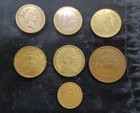 Mixed World Coin Lot 7 Coins Circulated Uncertified Ungraded Years 1953-2003 — photo 1