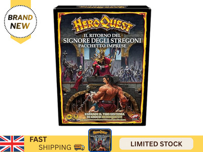 HeroQuest Rückkehr des Hexenlord Quest Pack Erweiterung Brettspiel AH