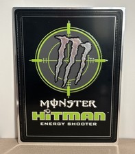 Monster Energy Hitman Energy Shooter Sign Dou...