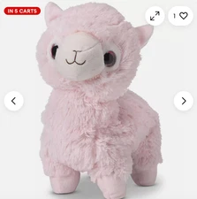 Lama Warmies Microwavable/Freezable French Lavender Scented Stuffed Animals