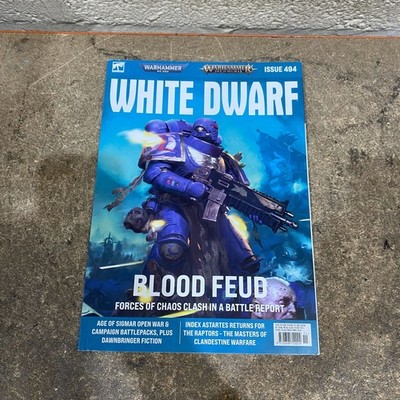 White Dwarf #494 Blood Feud Forces of Chaos Clash in a Battle Report Nov 2023