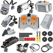 36 Pcs Technic-Motor-Kit, Power Functions Motor Set, Servo Change Parts