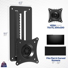 VIVO VW01A Height Adjustable 17"- 32" VESA Monitor Screen Wall Mount Bracket