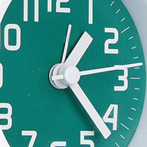 OVAQUIXI Retro Metal Twin Bell Alarm Clock Green 5.1x3.3x2.2 Inches Loud - Zdjęcie 10 z 12