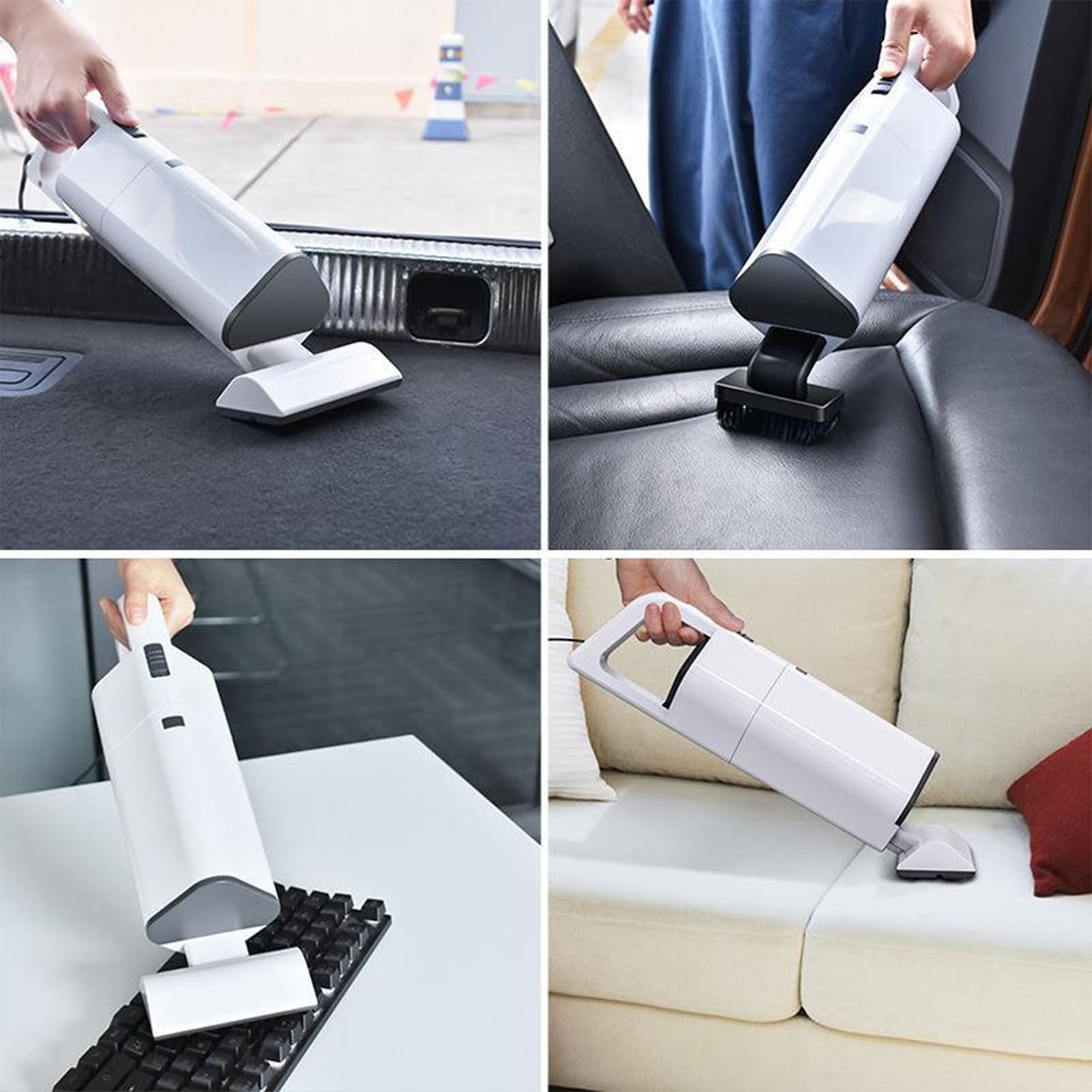 Car Vacuum Cleaner Wired Strong Suction Force Electric Pet Hair Vacuum Cleaner