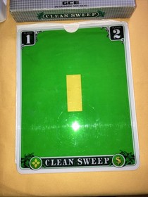 Vintage GCE Vectrex CLEAN SWEEP Arcade Game Complete Box, Manual, Overlay 1982