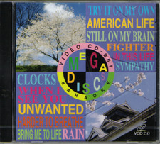 Mega Discs Karaoke -Pop Top Hits Video CD 2003 Cracked Case.