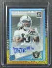 2025 Donruss Optic Football Black Gold Dont'e Thornton Jr. #279