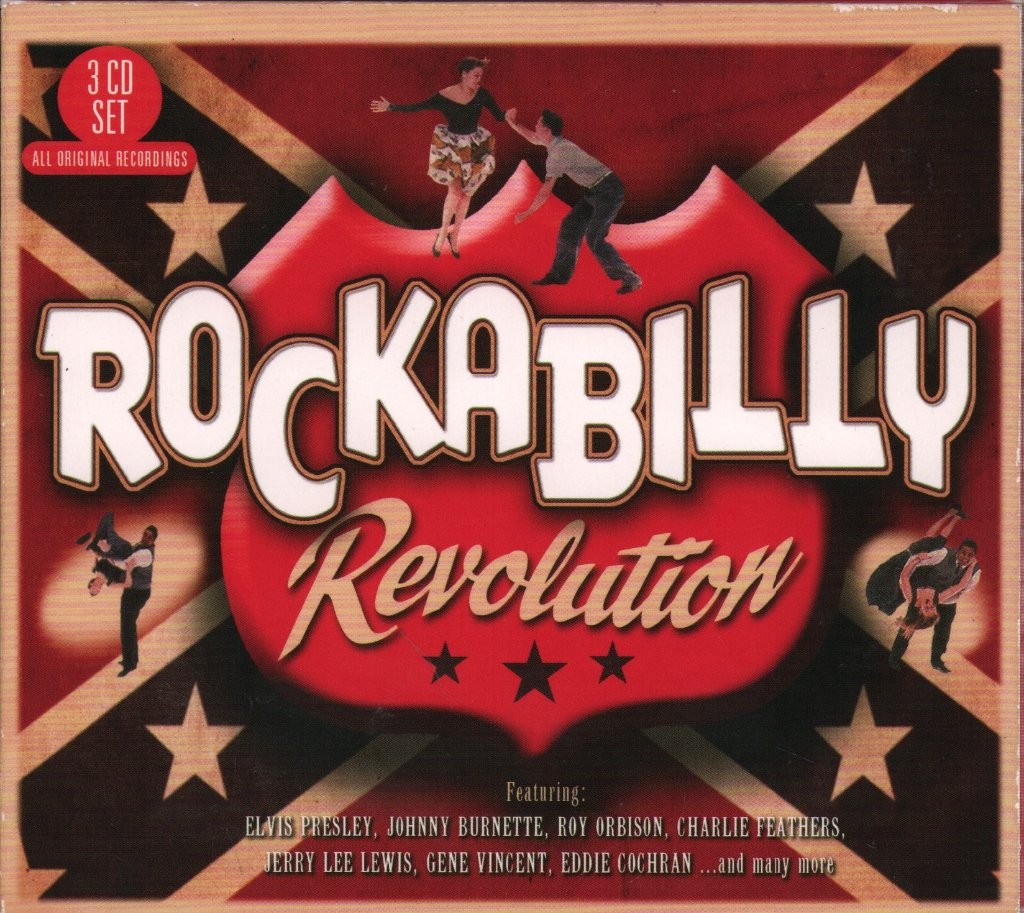 Various Artists Rockabilly Revolution triple CD Europe Big3 2017 3CD set in