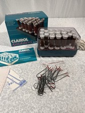 Vintage Clairol Kindness Velvet Hot Rollers Model FT-19 Short Hair Tested Works