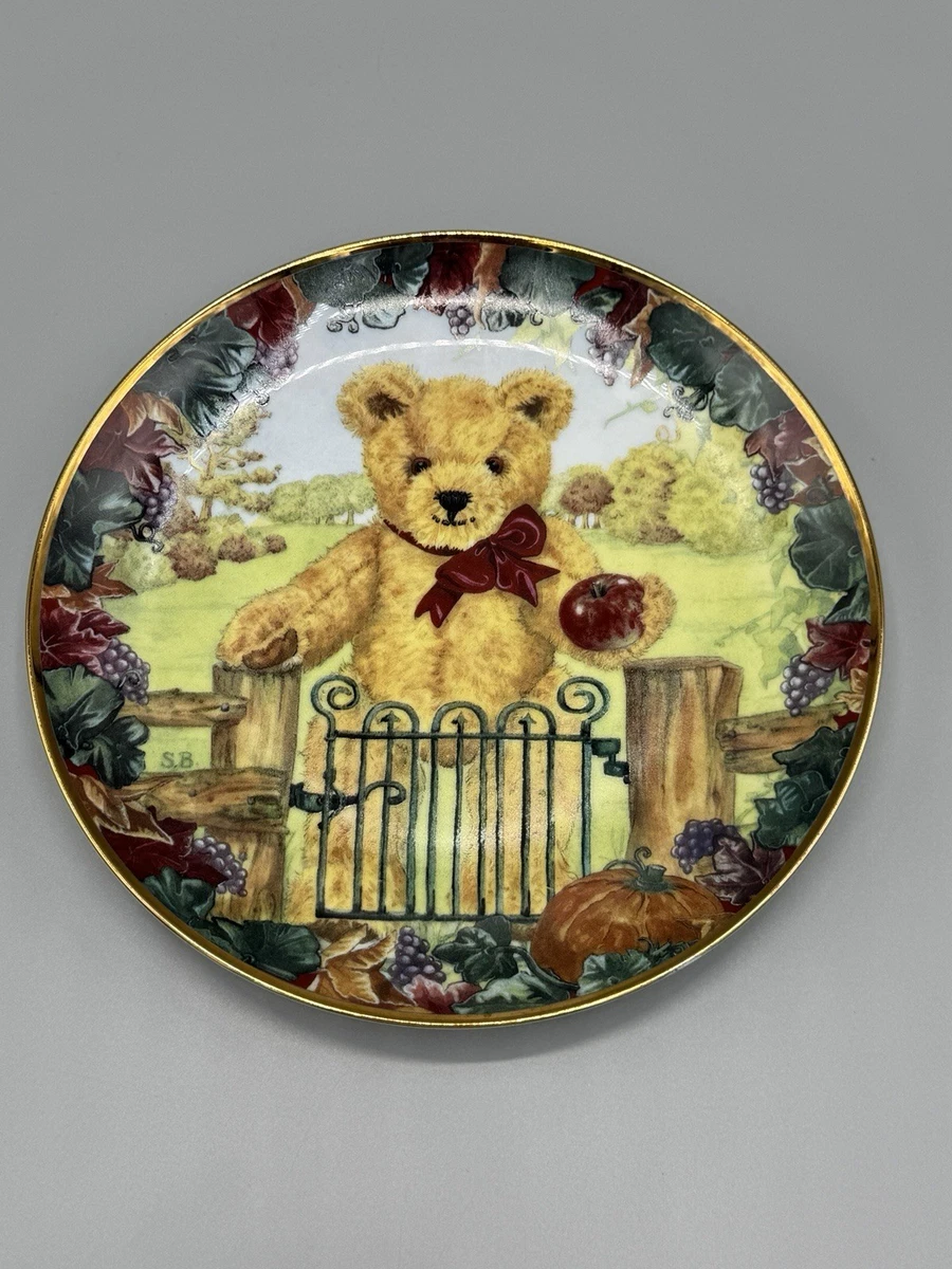 Franklin Mint Teddy Bear Plate for sale | eBay