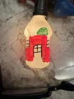 HOUSE SHAPED FIGURAL CHRISTMAS LIGHT BULB Working