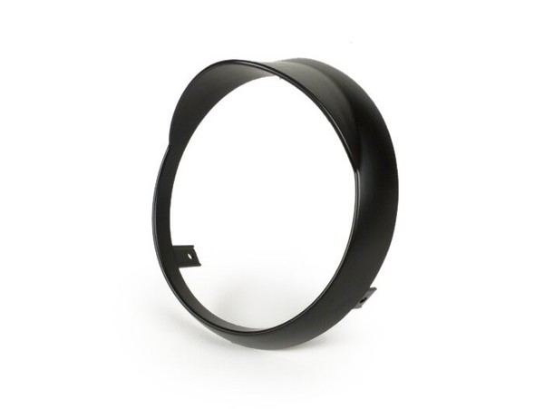 Scheinwerferzierring -MOTO NOSTRA- Vespa Primavera (2013-) - Kunststoff, Schwarz-image