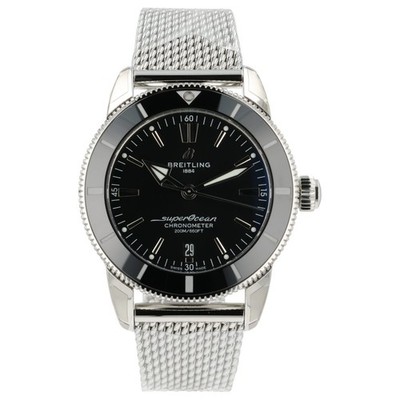 NEW 2026 Breitling Superocean Heritage II Black Dial & Bezel 44mm Watch AB2030