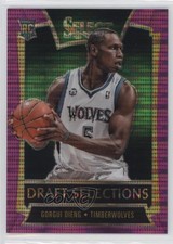 2013-14 Panini Select Draft Selections Purple Prizm /99 Gorgui Dieng #19 fm0