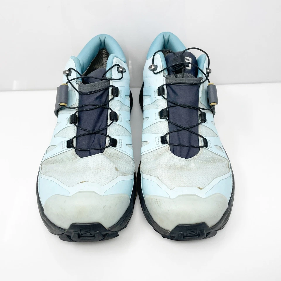 Salomon Womens X Ultra 4 GTX 414529 Blue Hiking Shoes Sneakers Size 7.5 - Image 3 of 4
