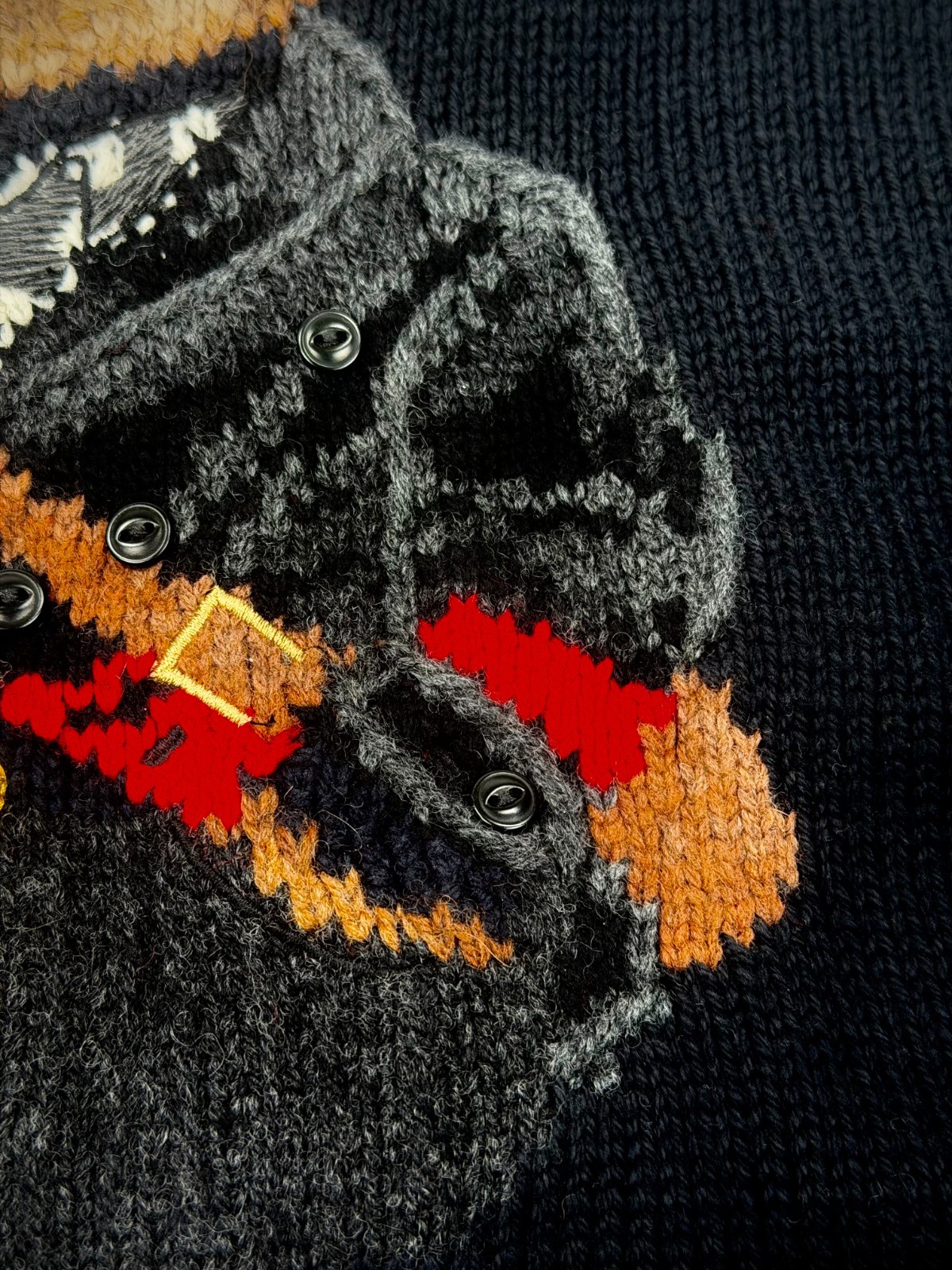 NWT POLO RALPH LAUREN POLO BEAR SNOWSHOE SWEATER image 6