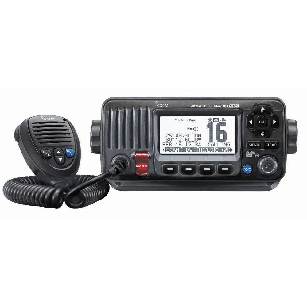 Icom M424G41 VHF Radio - Thumbnail 3