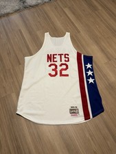 Mitchell & Ness Julius Erving New Jersey Nets NBA Jersey 1975-76 Size 56 White