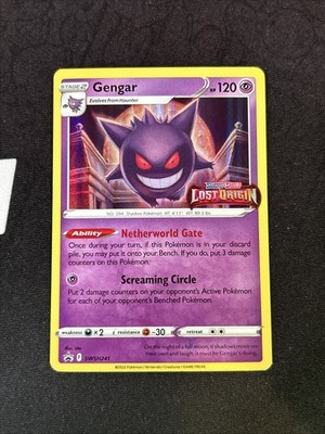 Gengar - (Prerelease) SWSH241 SWSH: Sword & Shield Promo Cards