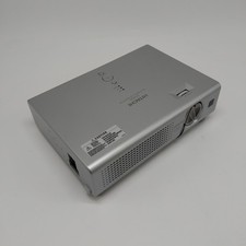 Hitachi CP-RX60 Multimedia LCD Projector with Connection Power Leads - Working