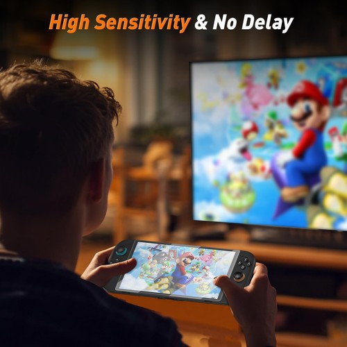 Paquete de 3 protectores de pantalla de vidrio templado para Nintendo Switch 7,9 pulgadas de viaje transparente - Imagen 2 de 7